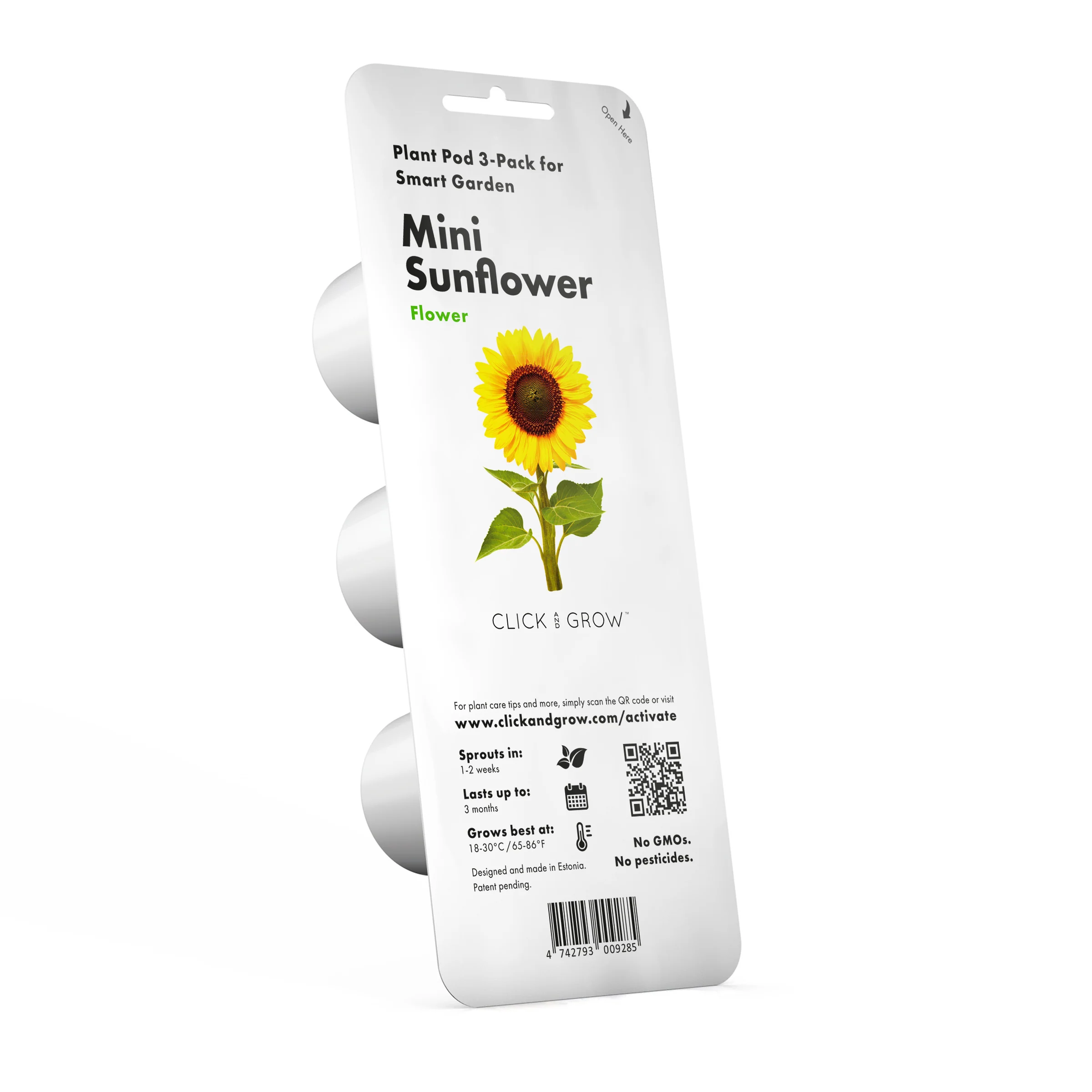 Mini Sunflower Plant Pods 3-pack - Image 2