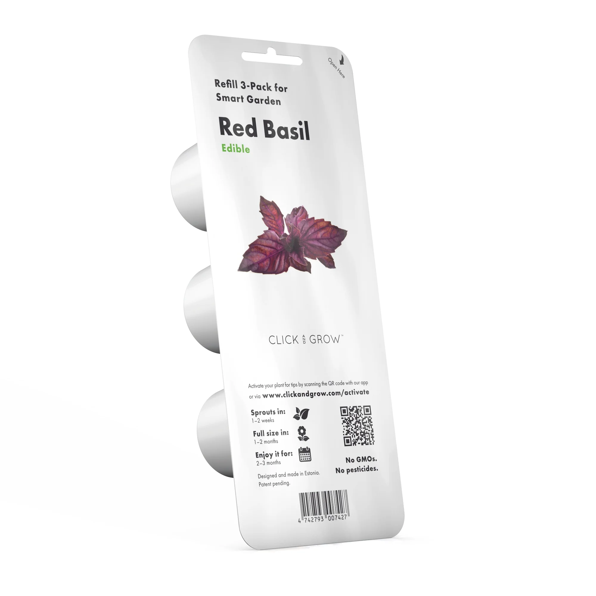 Red Basil Plant Pods 3-pack - Image 2